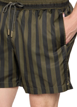  - ORLEBAR BROWN - Bold Stripe Boxer Swim Shorts
