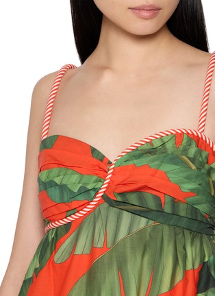  - FARM RIO - Fruit Trolley Sweetheart Neck Maxi Dress