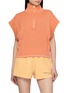 VARLEY Fulton Half Zip Cotton Knit Top