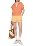 Figure View - Click To Enlarge - VARLEY - Fulton Half Zip Cotton Knit Top