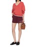 Figure View - Click To Enlarge - VARLEY - Blithe Cropped Sweater