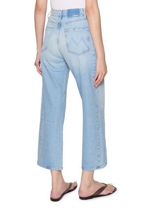 Back View - Click To Enlarge - MOTHER - The Half-Pipe Ankle Cotton Denim Jeans