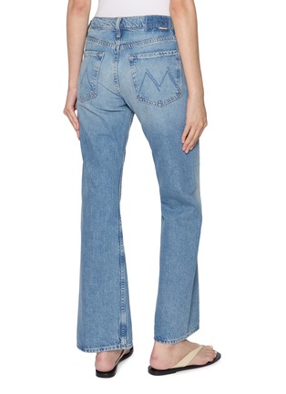 Back View - Click To Enlarge - MOTHER - The Bookie Twist Skimp Medium Wash Jeans