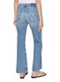 Back View - Click To Enlarge - MOTHER - The Bookie Twist Skimp Medium Wash Jeans