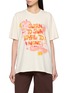 MOTHER The Sleep Over Oversized Graphic T-Shirt