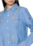  - MOTHER - The Foxy Boxy Embroidered Shirt
