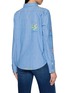 Back View - Click To Enlarge - MOTHER - The Foxy Boxy Embroidered Shirt