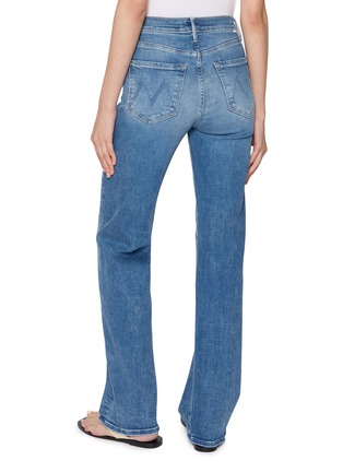 Back View - Click To Enlarge - MOTHER - The Kick It Medium Wash Jeans