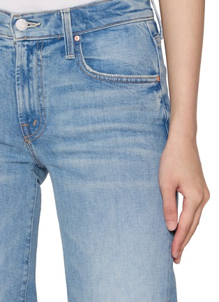  - MOTHER - The Mid Rise Zip Rambler Light Wash Jeans