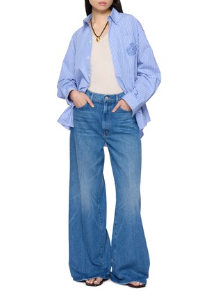 Figure View - Click To Enlarge - MOTHER - Ditcher Roller Zip Skimp Denim Jeans