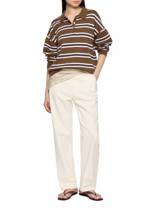 Figure View - Click To Enlarge - LMND - Liora Straight Leg Jeans