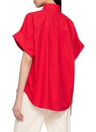 Back View - Click To Enlarge - LMND - Chiara Short Sleeve Utility Shirt