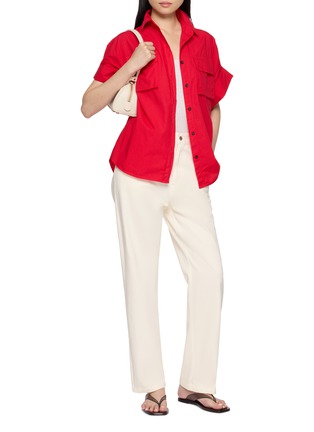 Figure View - Click To Enlarge - LMND - Chiara Short Sleeve Utility Shirt