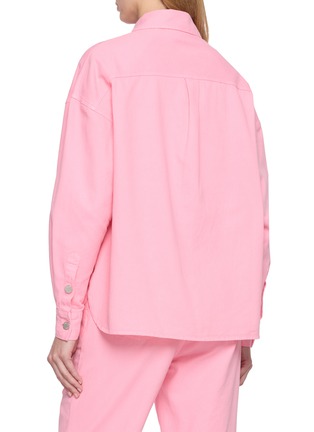 Back View - Click To Enlarge - LMND - Liora Shacket Cotton Jacket