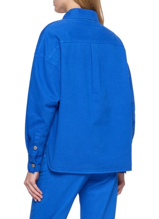 Back View - Click To Enlarge - LMND - Liora Shacket Cotton Jacket