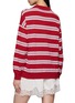 Back View - Click To Enlarge - LMND - Alto Striped Polo Shirt