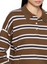  - LMND - Alto Long Sleeve Striped Polo Shirt