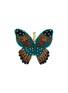OLIVIA DAR Butterfly Beaded Brooch