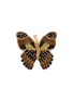 OLIVIA DAR Butterfly Beaded Brooch