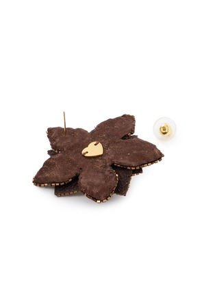 Detail View - Click To Enlarge - OLIVIA DAR - Zinnia Stud Earrings