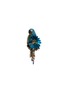 OLIVIA DAR Parrot Embroidered Beaded Brooch
