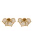 OLIVIA DAR Peonie Stud Earrings