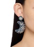 Figure View - Click To Enlarge - OLIVIA DAR - Moon Beaded Drop Earrings