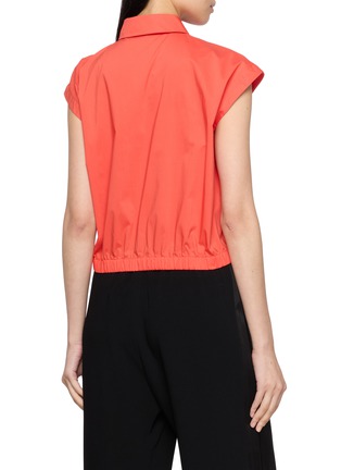 Back View - Click To Enlarge - THEORY - Elastic Waist Shirt