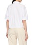 Back View - Click To Enlarge - THEORY - Short Sleeve Elasticated Waist Shirt