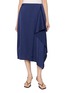 THEORY Draped Satin Sarong Skirt