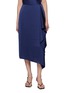 THEORY Draped Satin Sarong Skirt