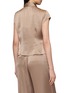 Back View - Click To Enlarge - THEORY - Cap Sleeve Satin Shirt