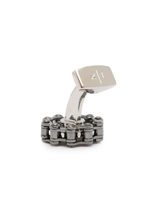 Detail View - Click To Enlarge - TATEOSSIAN - Bici Gear Palladium Plated Brass Cufflinks