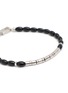 Detail View - Click To Enlarge - TATEOSSIAN - Coffee Bamboo Bended Silver bracelet