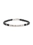 TATEOSSIAN Coffee Bamboo Bended Silver bracelet
