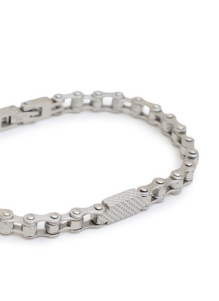 Detail View - Click To Enlarge - TATEOSSIAN - Bici Chain Steel Bracelet