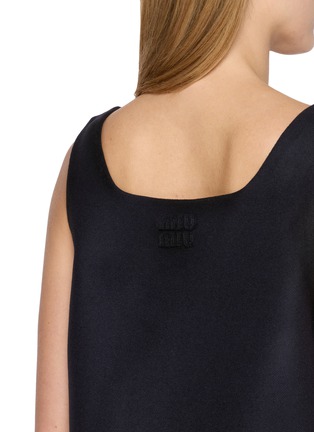  - MIU MIU - Lana Bow-Detail Mini Dress