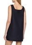 Back View - Click To Enlarge - MIU MIU - Lana Bow-Detail Mini Dress