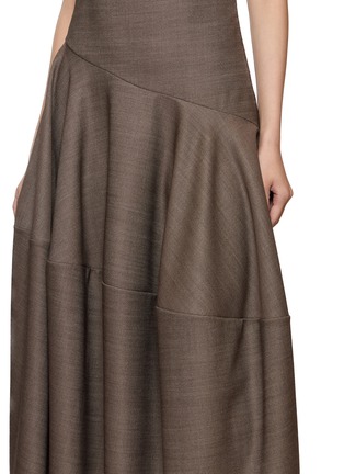  - RUOHAN - Mirel Sleeveless Asymmetric Wool Dress