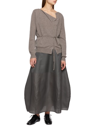 Figure View - Click To Enlarge - RUOHAN - Cocoon Maxi Skirt