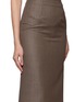  - RUOHAN - Noss Pleated Wool Skirt