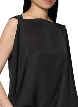  - RUOHAN - Ikra Sleeveless Draped Top