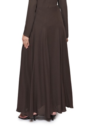 Back View - Click To Enlarge - RUOHAN - Aeris Curved Pleat Skirt