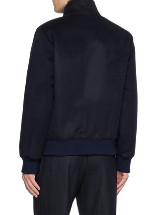 Back View - Click To Enlarge - FABIO GAVAZZI - Cashmere Bomber Jacket