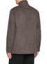 Back View - Click To Enlarge - FABIO GAVAZZI - Cashmere Mink Pea Coat