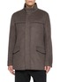 FABIO GAVAZZI Cashmere Mink Pea Coat