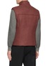Back View - Click To Enlarge - FABIO GAVAZZI - Padded Reversible Cashmere Mink Vest