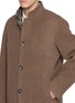  - FABIO GAVAZZI - Detachable Mink Collar Cashmere Coat