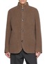 FABIO GAVAZZI Detachable Mink Collar Cashmere Coat