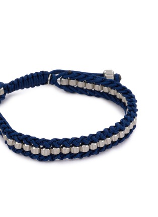 Detail View - Click To Enlarge - THOMPSON OF LONDON - Beaded Cord Bracelet 